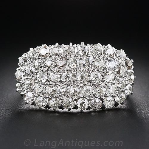 Flashy Edwardian Diamond Ring