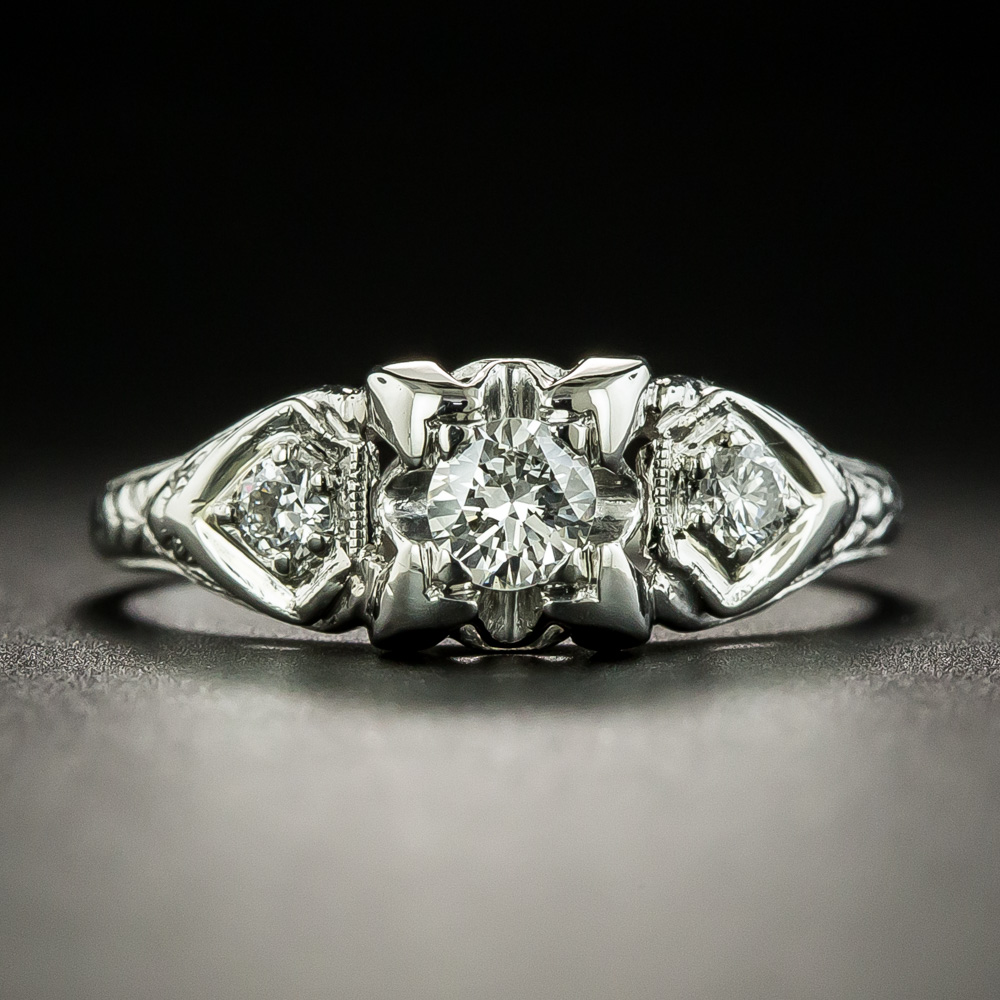 Mid-Century .18 Carat Diamond 
