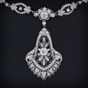 Art Deco Diamond Necklace, Cartier, circa 1929.