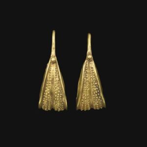 Early Bronze Age II Gold Earrings. c.2500-2000 B.C. Western Asiatic