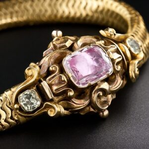 Vintage Louis XVI French Antique Bracelet-Ring Combo Jewelry