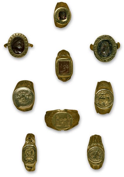 Rings - 194 Pegasus Roman intaglio signet (seal) ring194 Pegasus Roman  intaglio signet (seal) ring - Greek Jewelry Shop