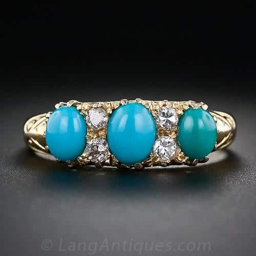 Antique Victorian Gold Gilt Filigree Turquoise Bracelet – Boylerpf